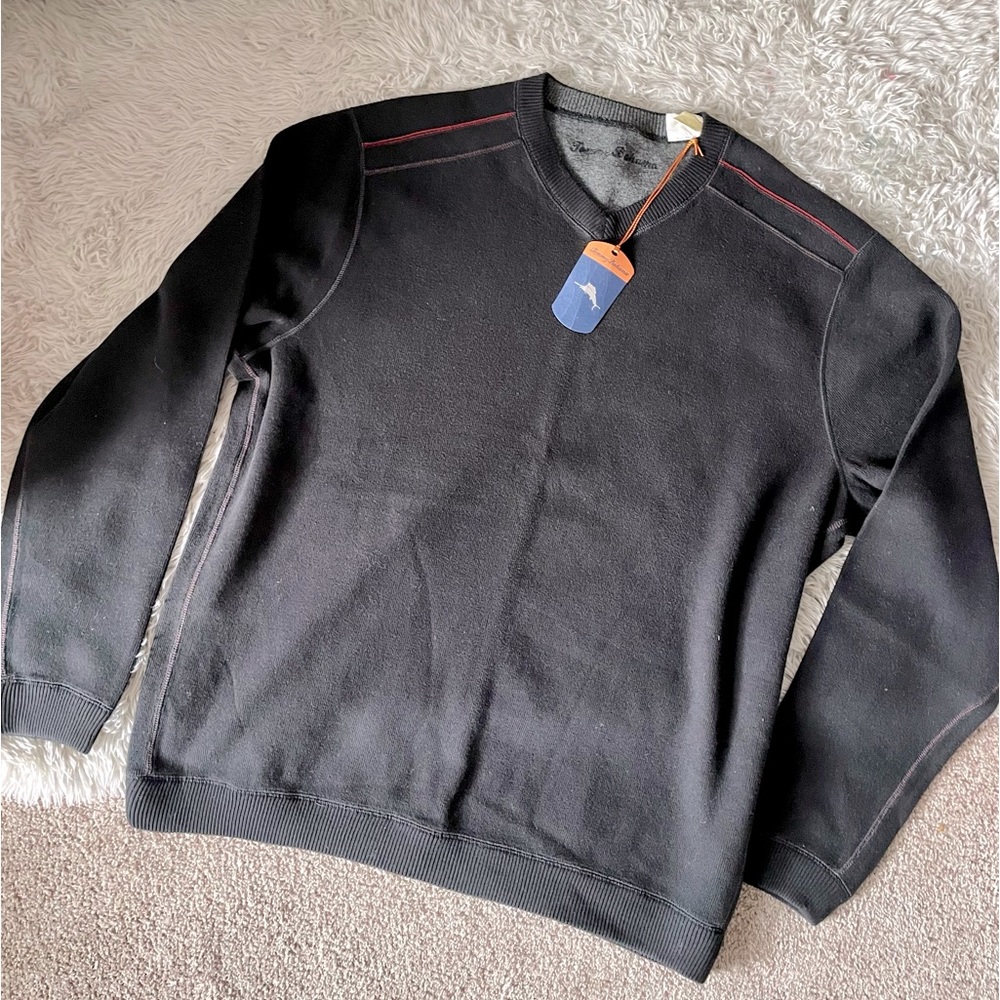 NWT! Mens Tommy Bahama Reversible V-neck Sweater